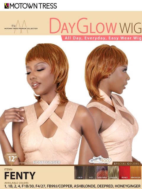 Motown Tress Premium Collection Day Glow Wig - FENTY