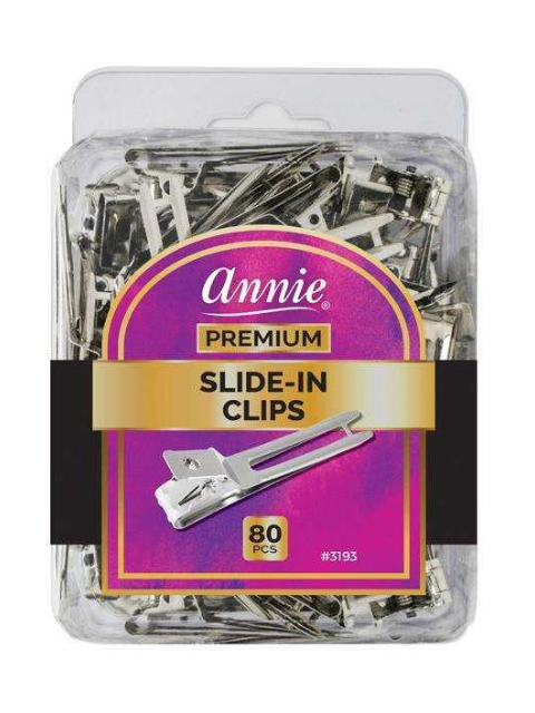 Annie Slide-In Clips 80Ct #3193