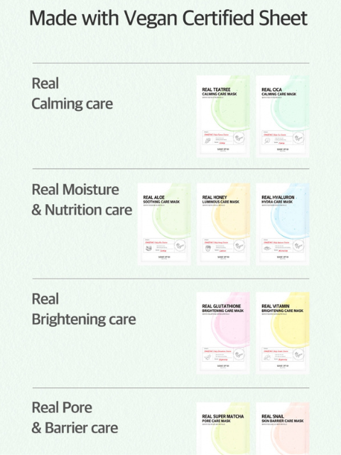 SOME BY MI, Real Aloe, Soothing Care Beauty Mask, 1 Sheet
