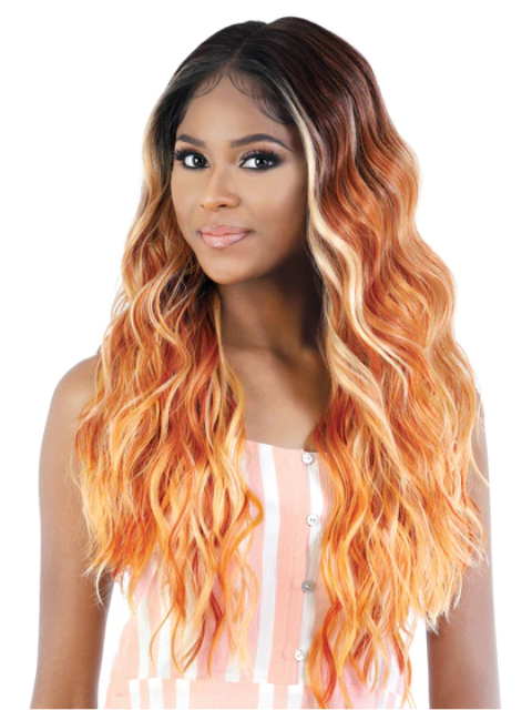 Motown Tress Premium Synthetic 13x6 Faux Skin HD Invisible Lace Wig - LS136.TAMI