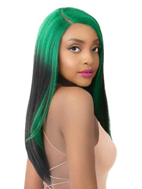 Nutique BFF Collection Synthetic Glueless HD Lace Front Wig - GARNET