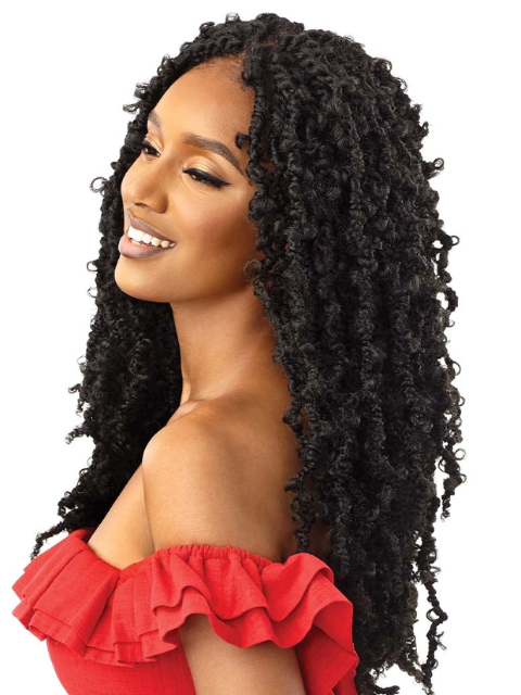 Outre X-Pression Twisted Up Swiss Braided Glueless Lace Front Wig - BUTTERFLY BOMB TWIST 24