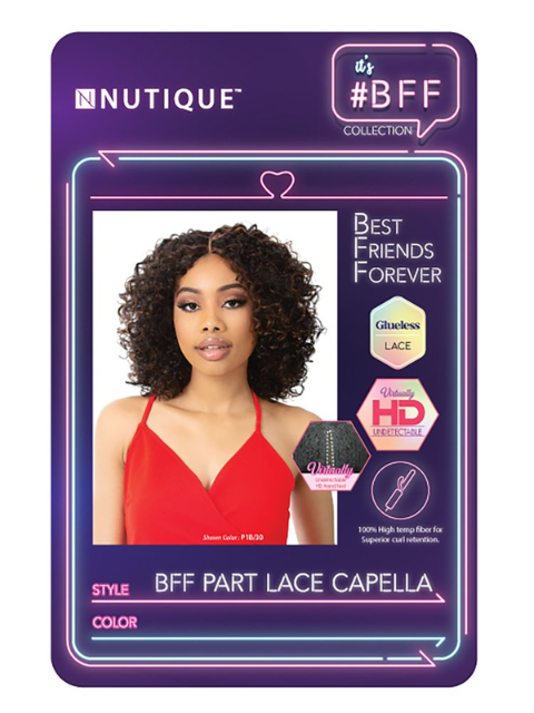 Nutique BFF Part Collection Synthetic Glueless HD Lace Wig - CAPELLA