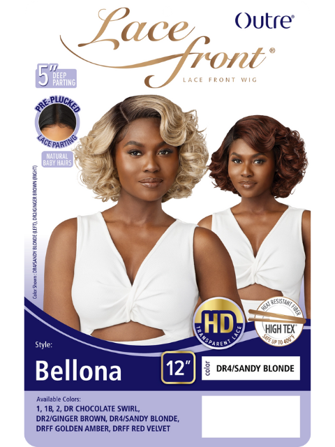 Outre HD Transparent Lace Front Wig - BELLONA