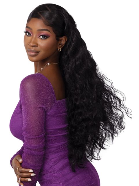 Outre Perfect Hairline Swoop Series HD Transparent Lace Front Wig - SWOOP7