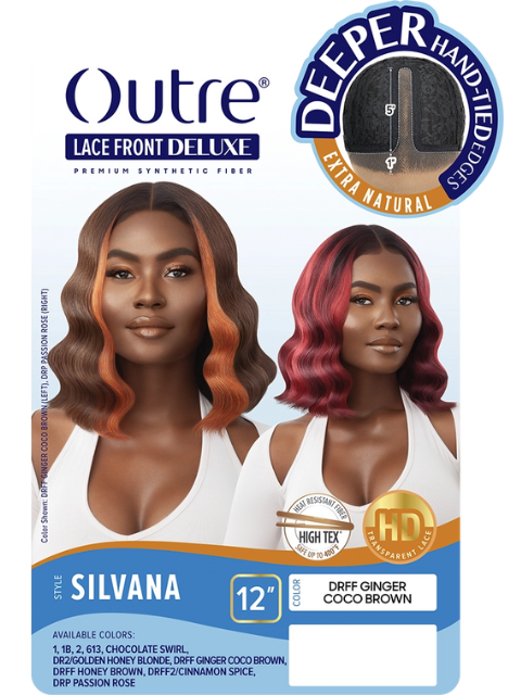 Outre Premium Synthetic Glueless Deluxe Lace Front Wig - SILVANA
