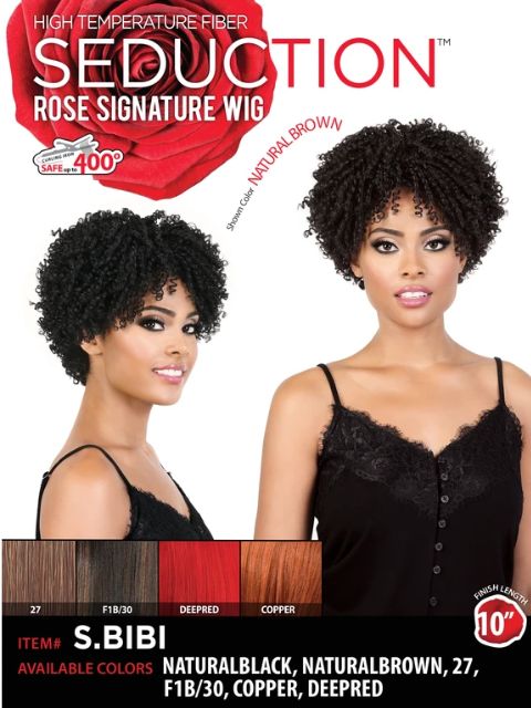 Seduction Rose Signature High Temperature Fiber Wig - S.BIBI