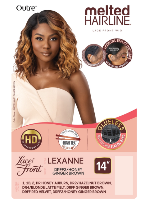 Outre Melted Hairline Premium Synthetic HD Lace Front Wig - LEXANNE