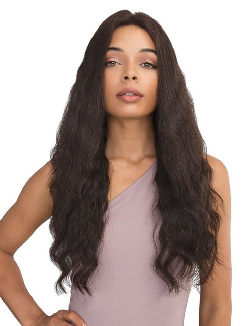Janet Collection Natural Virgin Remy Human Hair 360 Lace Wig - FRENCH WAVE 22" *SALE