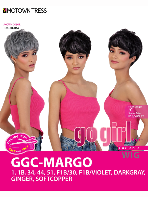 Motown Tress Go Girl Curlable Wig - GGC-MARGO