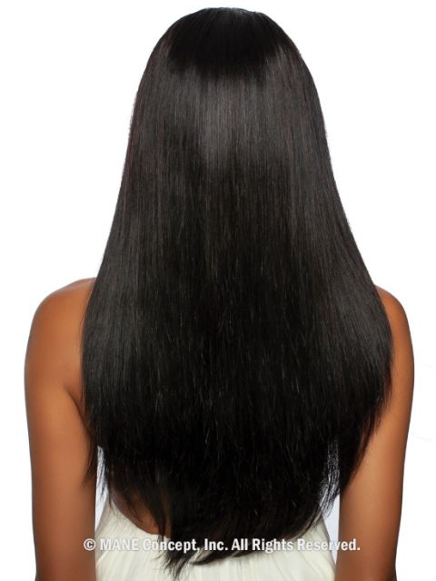 Mane Concept 100% Unprocessed Human Hair Trill Glueless HD Whole Lace Wig - STRAIGHT 24"-32"(TRH410424-32)