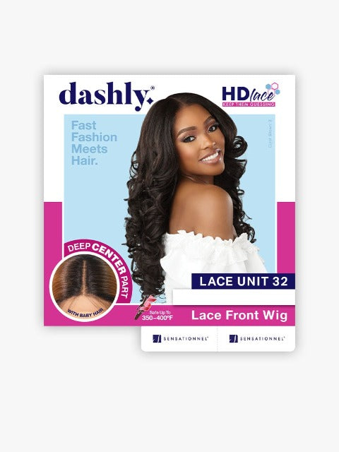 Sensationnel Dashly Deep Center Part Lace Front Wig - UNIT 32