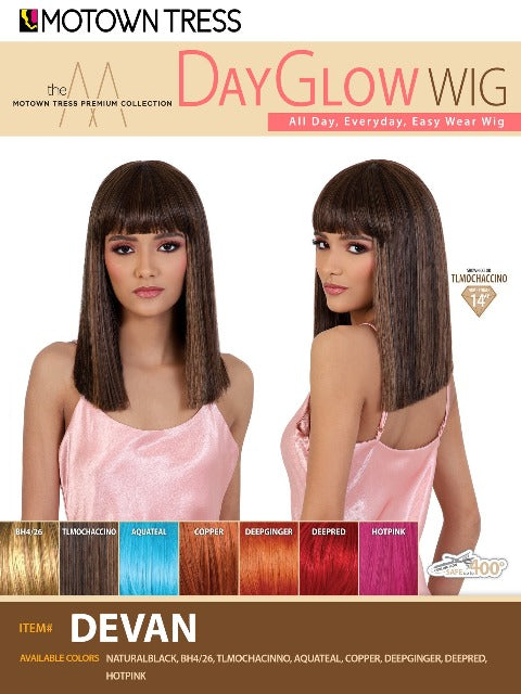 Motown Tress Premium Collection Day Glow Wig - DEVAN