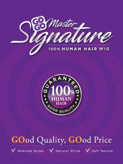 Harlem 125 100% Human Hair GoGo Master Signature Wig - GS905