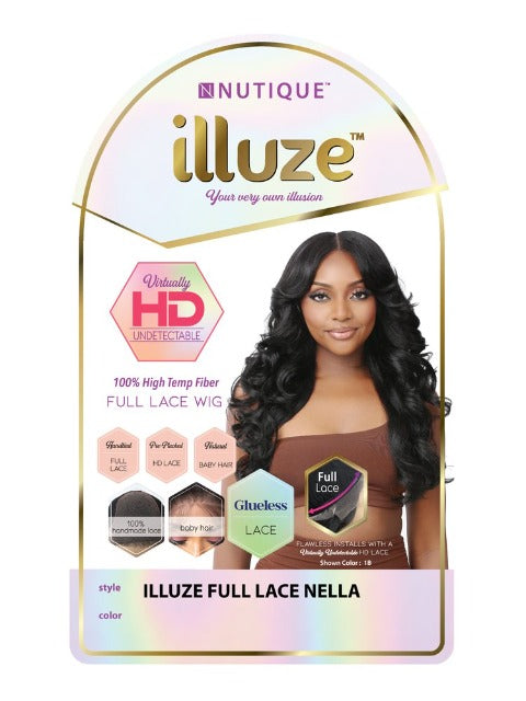 Nutique Illuze Virtually HD Undetectable Glueless Full Lace Wig - NELLA