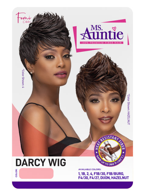 Femi Collection MS. AUNTIE 100% Premium Fiber DARCY Wig