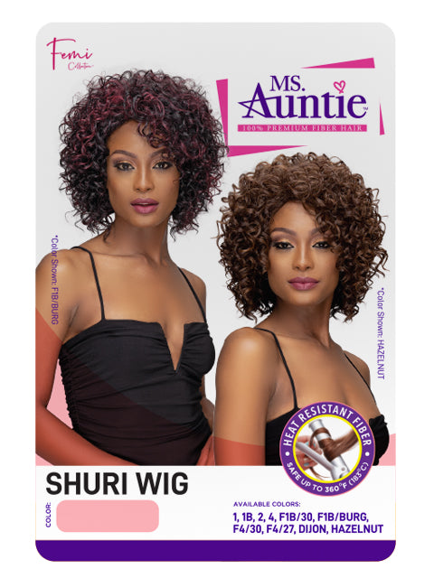 Femi Collection MS. AUNTIE 100% Premium Fiber SHURI Wig