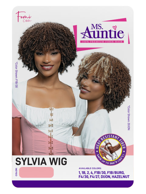 Femi Collection MS. AUNTIE 100% Premium Fiber SYLVIA Wig