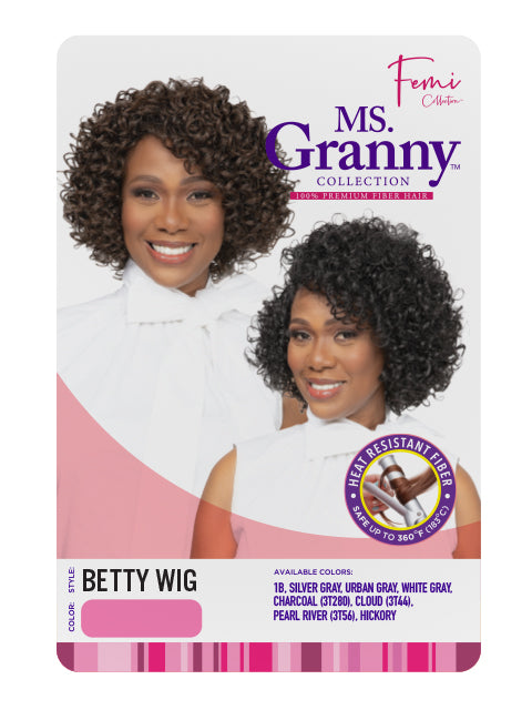 Femi Collection Ms Granny Premium Synthetic Wig - BETTY