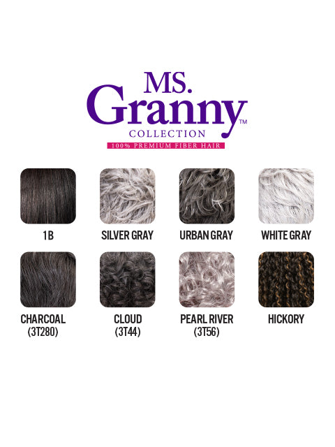 Femi Collection MS. Granny Collection 100% Premium fiber QUEENIE Wig