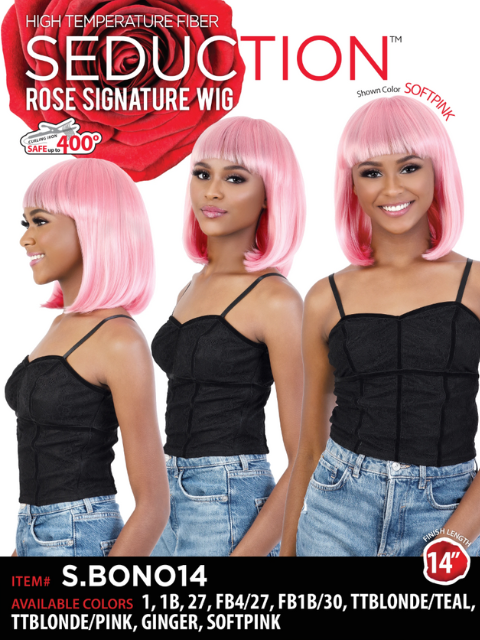 Seduction Rose Signature Synthetic Wig - S.BONO14