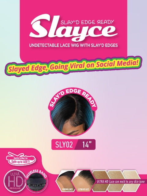 Harlem 125 Ultra HD Slayce Lace Wig 14"- SLY02