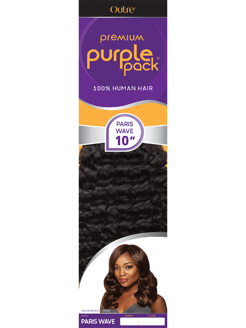 Outre Premium Purple Pack Human Hair Weave- PARIS WAVE