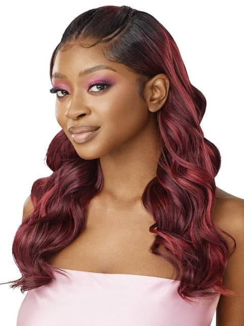 Outre Airtied 100% Fully Hand-tied Wig HHB- NATURAL BODY WAVE 22"
