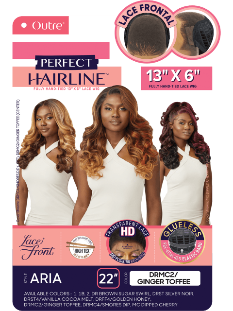 Outre Perfect Hairline 13x6 Glueless HD Lace Front Wig - ARIA