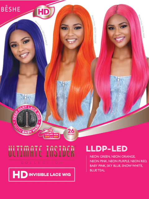 Beshe Ultimate Insider Collection HD Invisible Lace Wig -  LLDP-LED