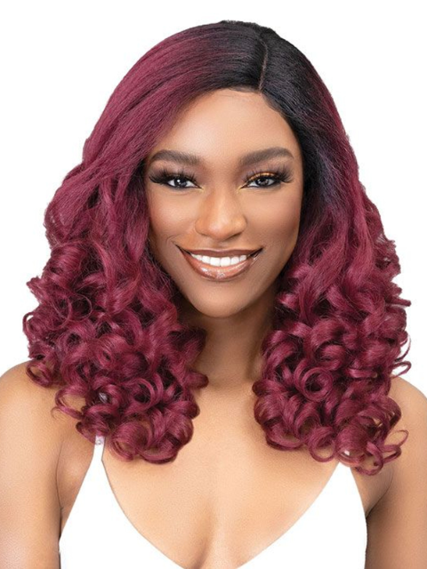 Janet Collection Synthetic Natural Me Blowout HD Lace Wig - JASMINA *FINAL SALE