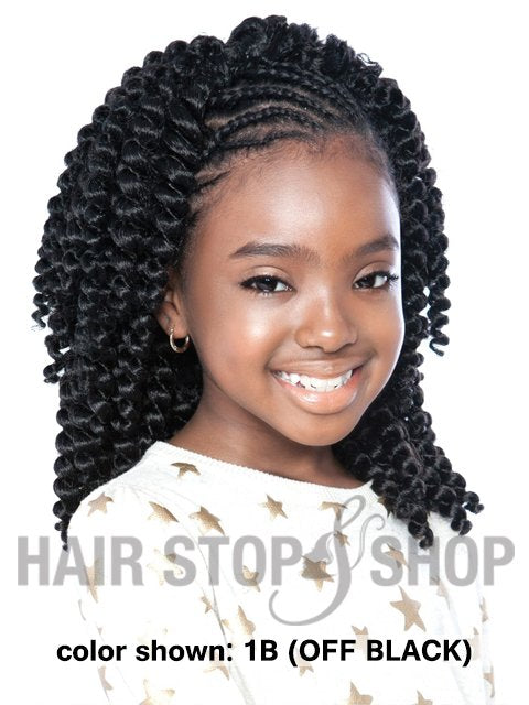 Mane Concept Synthetic Afri Naptural Kids Rock Crochet Braid - KR03 Senegalese Twist 12 1B