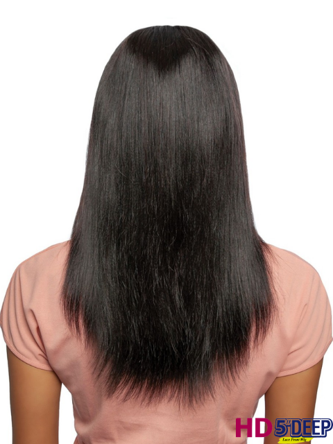Mane Concept Trill 11A Human Hair HD 5" Hand Tied Lace Front Wig - TRMH503 - DEEP STRAIGHT 20