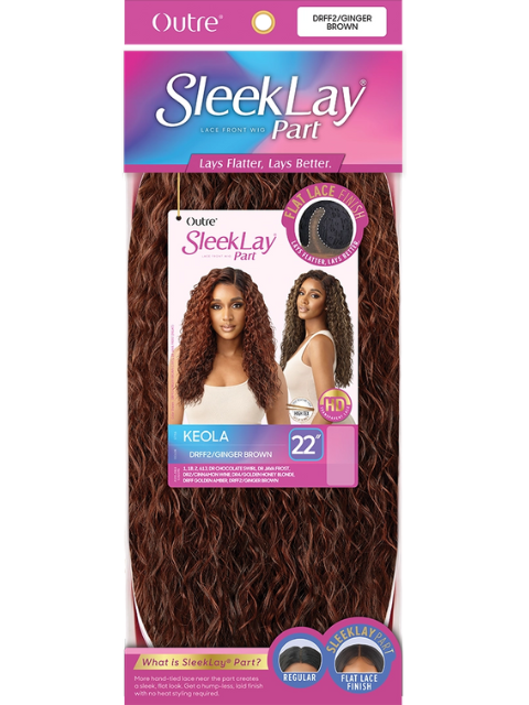 Outre SleekLay Part HD Lace Front Wig - KEOLA