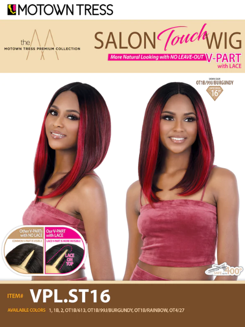 Motown Tress Salon Touch Lace V-Part Wig - VPL.ST16