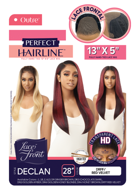 Outre Perfect Hairline 13x5 Glueless HD Lace Front Wig - DECLAN