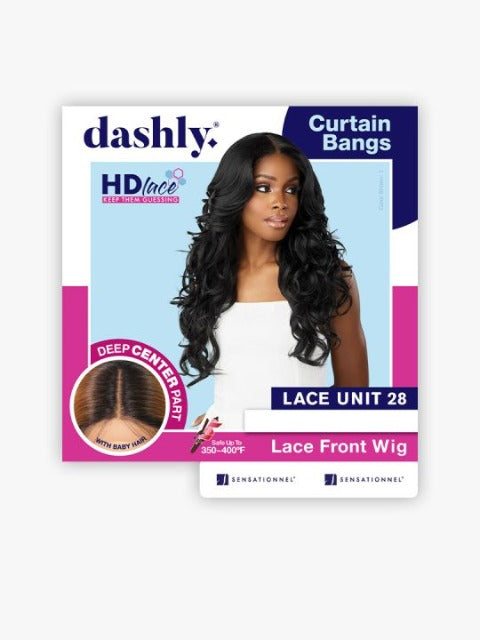 Sensationnel Dashly Deep Center Part Lace Front Wig - UNIT 28
