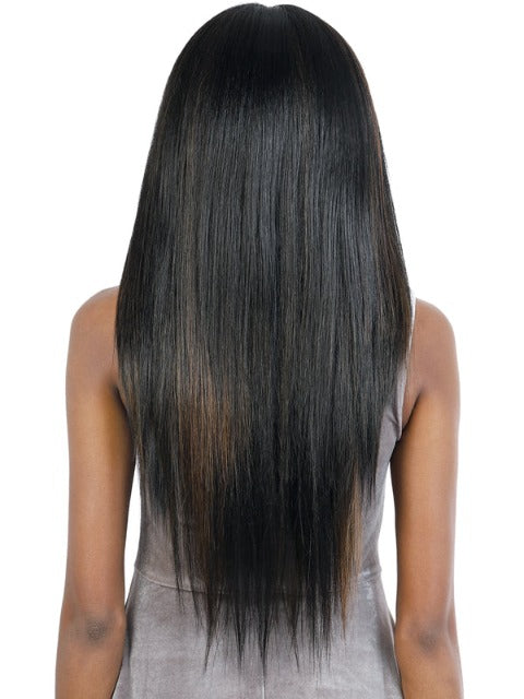 Motown Tress Premium Human Hair Blend Glam Touch Lace Wig - HBL.FREE26