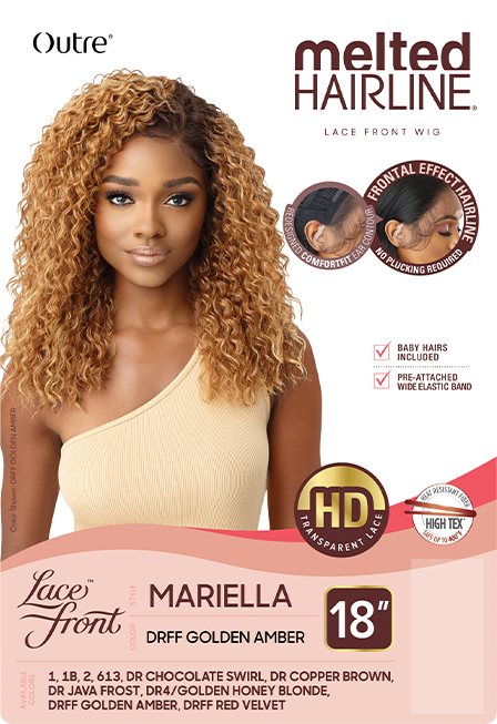 Outre Melted Hairline Premium Synthetic Glueless HD Lace Front Wig - MARIELLA