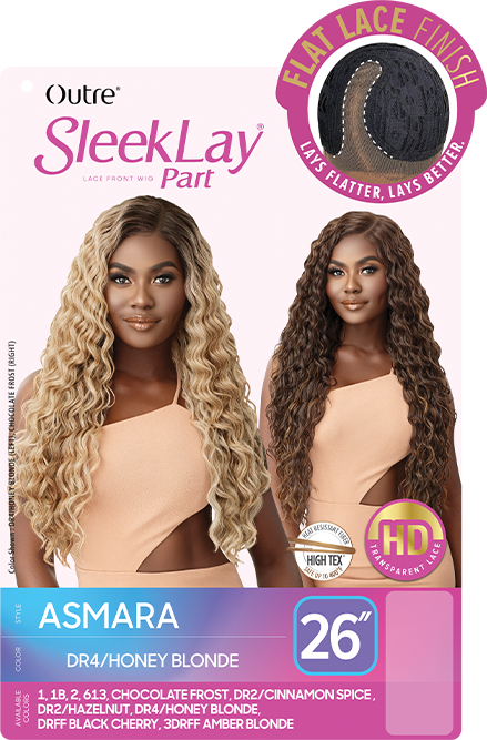 Outre SleekLay Premium Synthetic HD Lace Front Wig - ASMARA