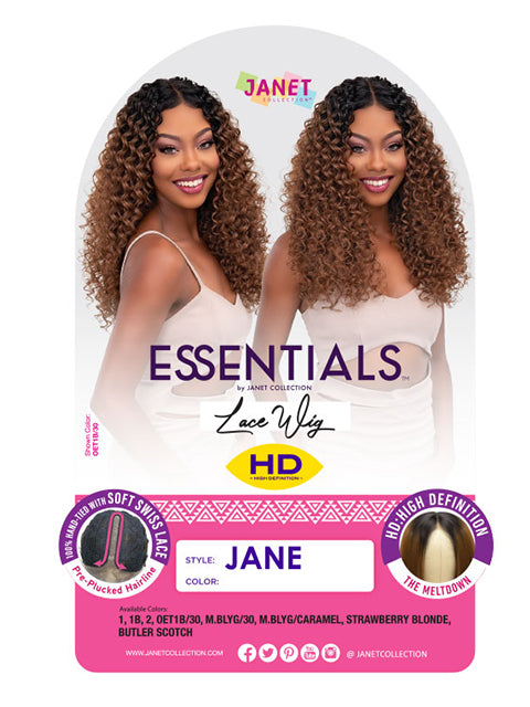 Janet Collection Essentials HD Lace Front Wig - JANE