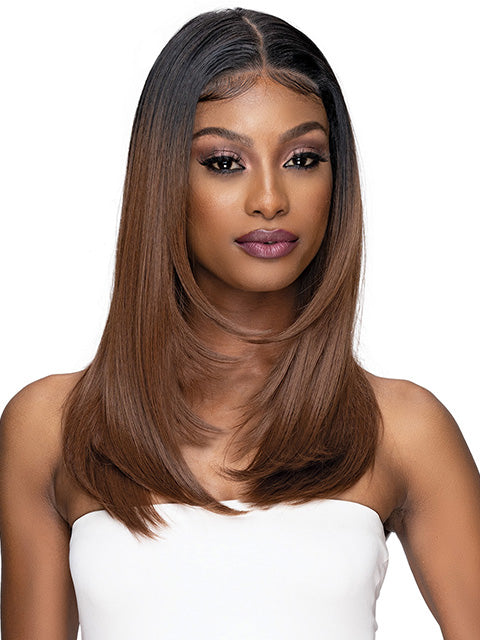 Janet Collection Melt 13x6 Frontal Part Lace Wig - POLINA  *SALE