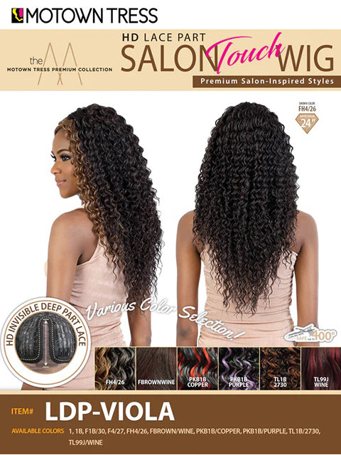 Motown Tress Salon Touch HD Lace Part Wig - LDP-VIOLA