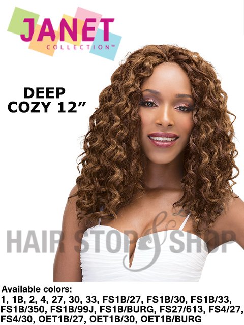 Janet Collection Mambo Openloop DEEP COZY Braid 12"  DCB12T  *BLOWOUT SALE
