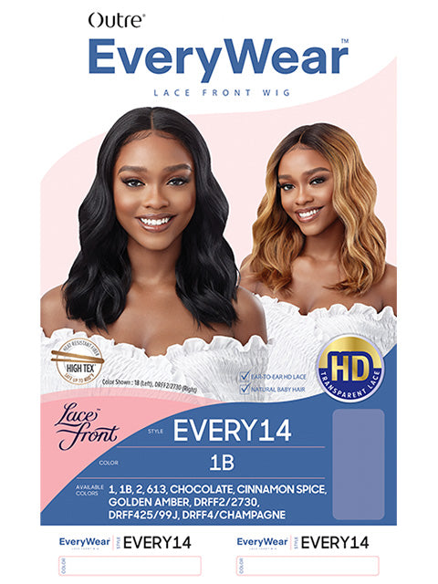 Outre Premium Synthetic EveryWear HD Swiss Lace Front Wig - EVERY 14