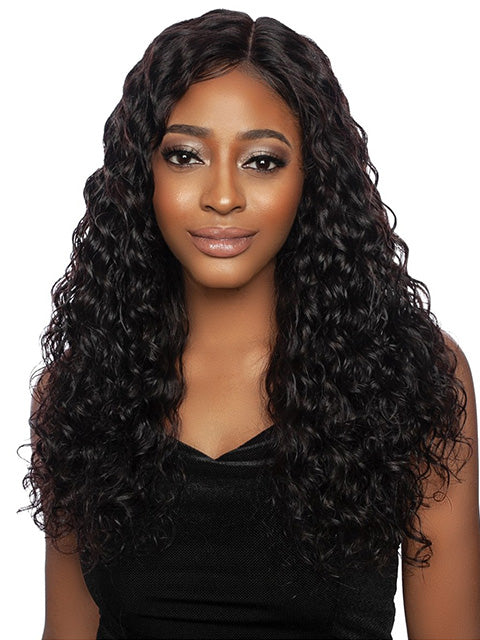 Mane Concept Trill 11A Human Hair HD Rotate Lace Part Wig - TRMR216 NEW DEEP WAVE 24