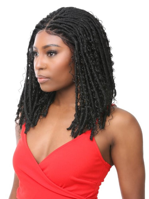 Nutique Illuze HD Undetectable 4x4 Lace Wig - BOHO LOCS WATER 16"