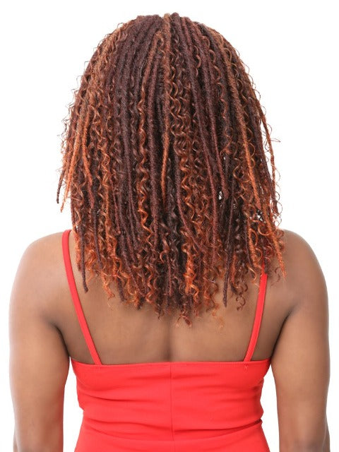 Nutique Illuze HD Undetectable 4x4 Lace Wig - BOHO LOCS WATER 16"