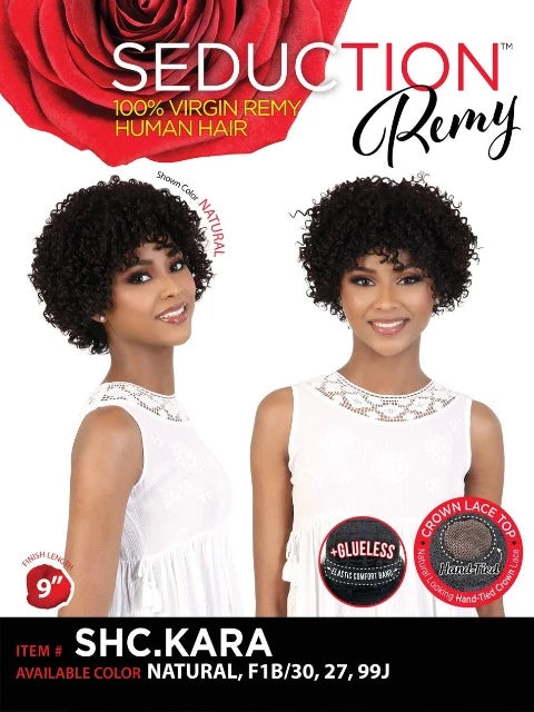 Seduction 100% Virgin Remy Human Hair Wig - SHC.KARA