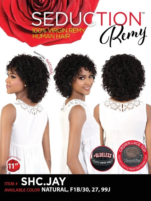 Seduction 100% Virgin Remy Human Hair Wig - SHC.JAY
